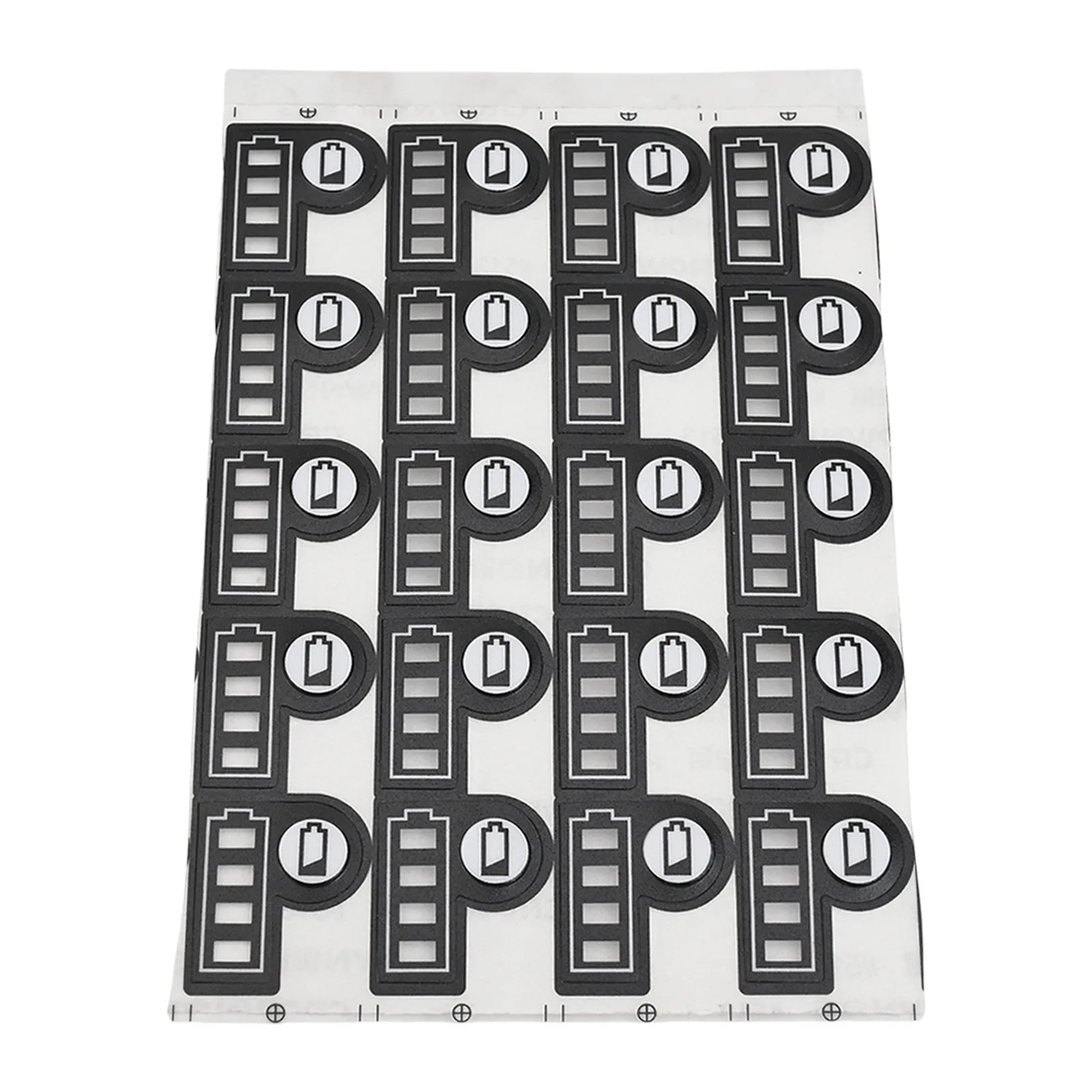 

For 14.4V Battery BL1830 BL1430 Battery Capacity Key Sticker Home Improvement 22*19mm Wear-Resistant Brand New Easy To Use