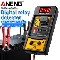 ANENG RT01 Digital Relay Detector Vehicle Ddetection Battery 11-25V Voltage Repair 4/5 Foot Socket Relay Analysis LED Indicator