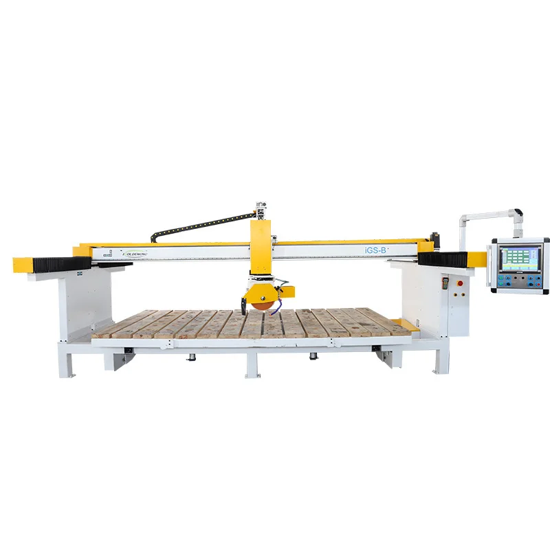 3000*2000mm 5 Axis Cnc Granite Bridge Saw Stone Cutting Machine Kitchen Granite Countertop Slab Cutter