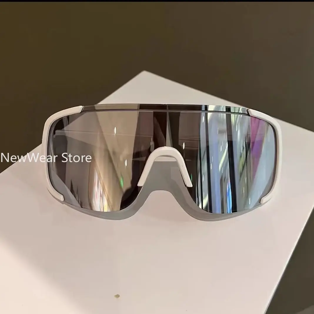 

Cycling Sunglasses Outdoor Sports UV400 Wind Resistant Round Face Fit Unisex Men Women Sun Glasses