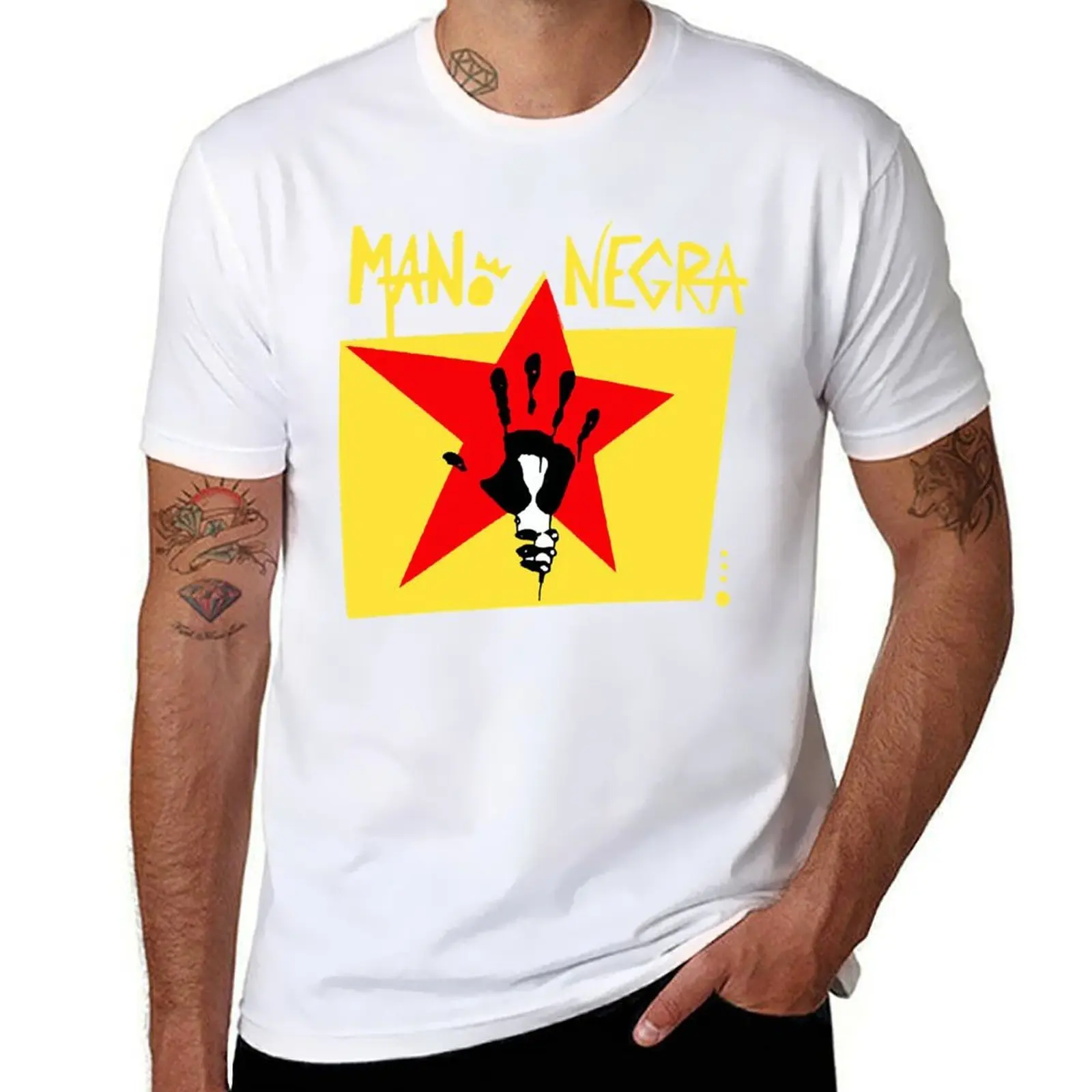 

Mano Negra Cool Vintage T-Shirt t shirt man plain man t shirt luxury T-Shirt