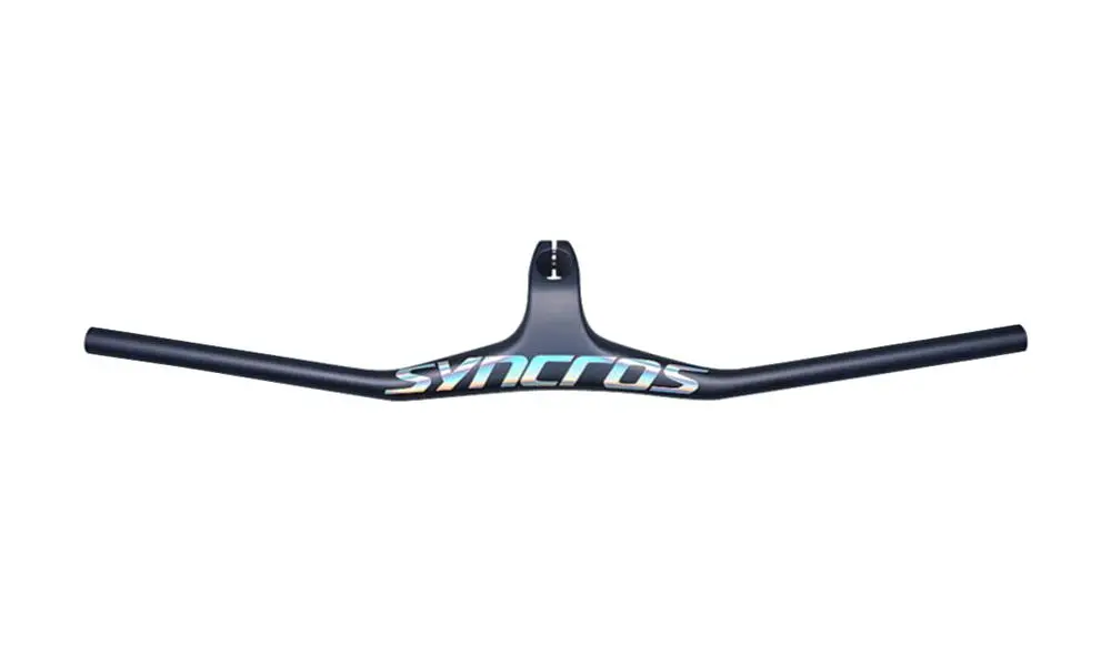 Syncros Carbonfaser-Lenker MTB Fahrradlenker -17 Grad Mountainbike Integrierter Lenker mit Vorbau 28,6mm – Detail 6