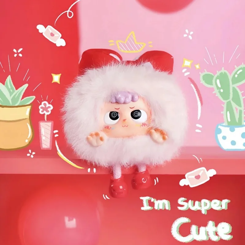 Nowe Oryginalne Figurki Baby Three Heyme Little Dear Series Blind Box Zabawki Zawieszki Dla Dzieci Kawaii Trendy Mystery Box Dekoracje Prezenty