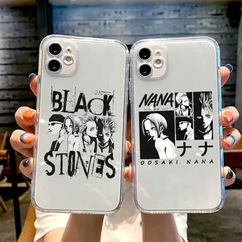 Japanskt anime Oosaki Nana telefonskal till iPhone 16 15 14 13 12 11 Pro Max Mini X XS XR 7 8 Plus 16E SE4 stötsäkert fodral 8 best sales Nana-fallet - №2