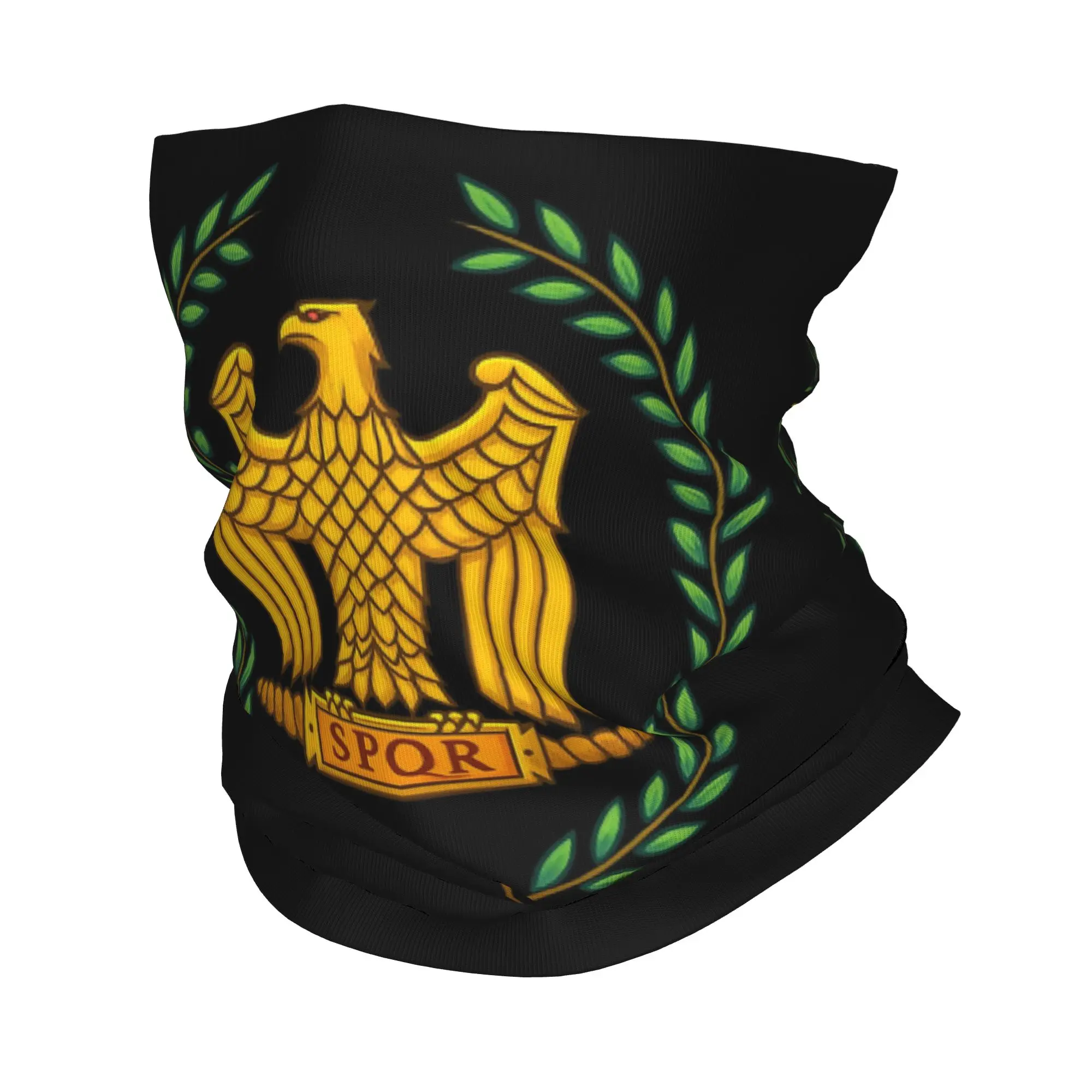 

Бандана-шарф с принтом орла Римской империи SPQR, теплая маска для лица, унисекс, для взрослых, для езды на велосипеде