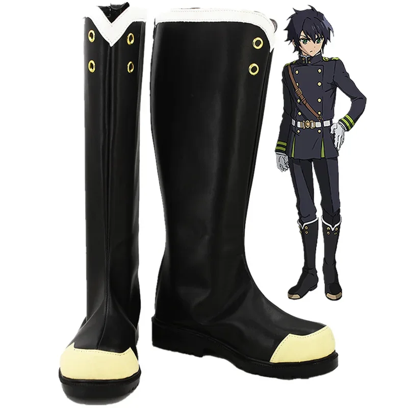 Seraph of the End Yuichiro Hyakuya Owari no Seraph Cosplay Boots Shoes custom-made