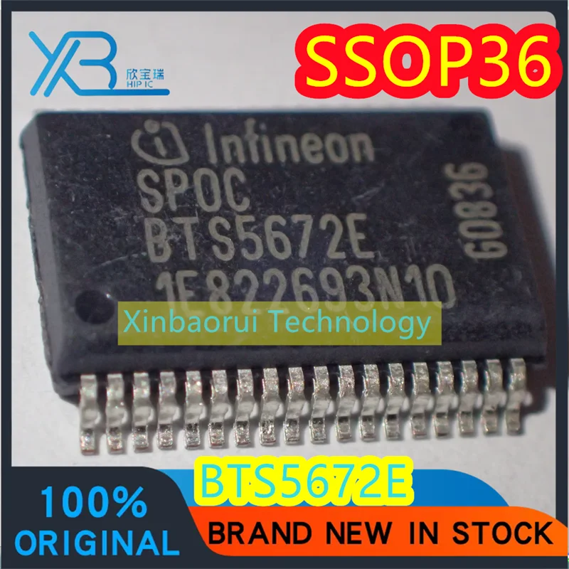

(4/20pieces) BTS5672E SSOP36 automotive computer chip lighting power driver chip 100% brand new authentic original electronics