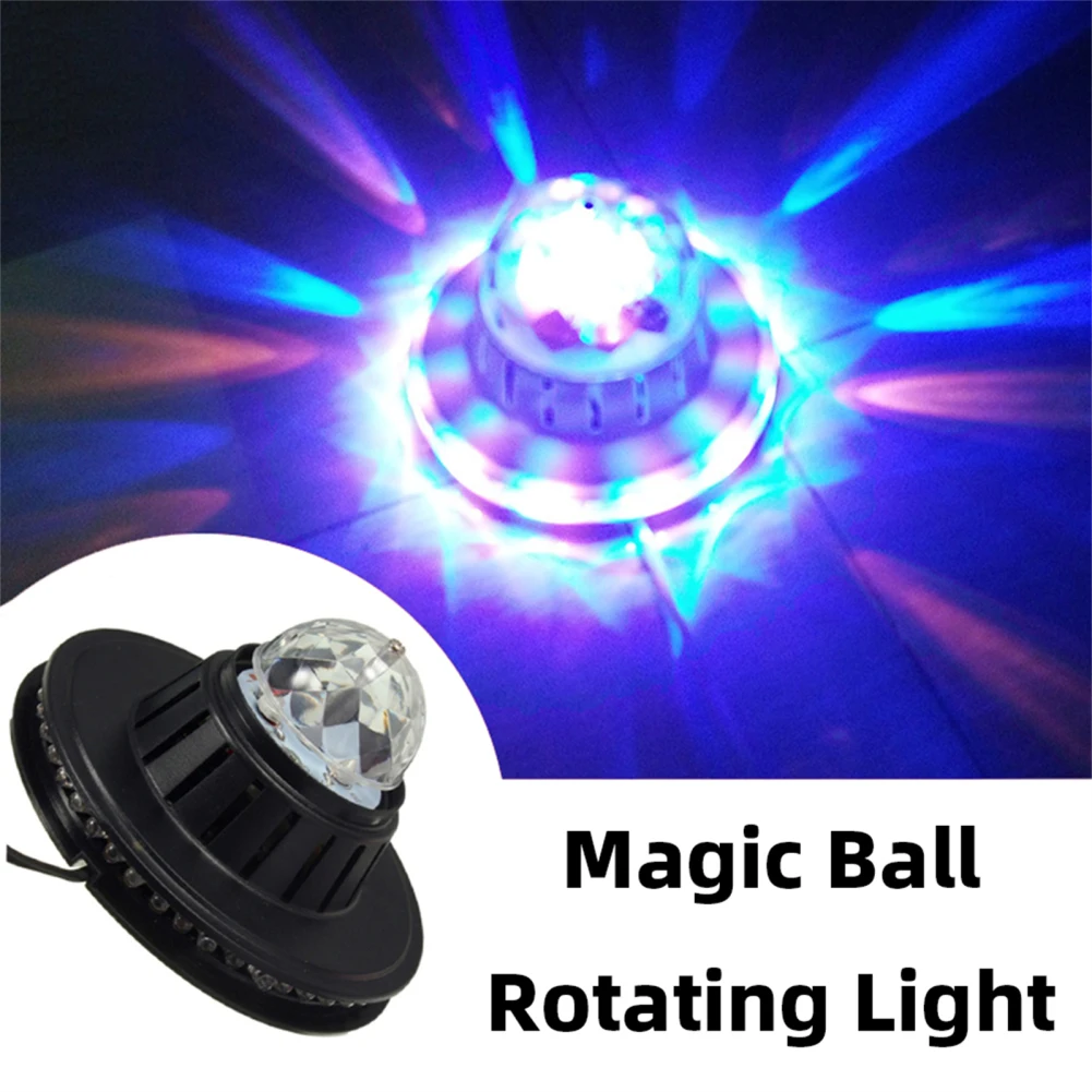 

Colorful Rotating Magic Ball Light Bulb LED RGB Colorful Bulb Bar Wedding Home Club Decorations AC100-240V Universal