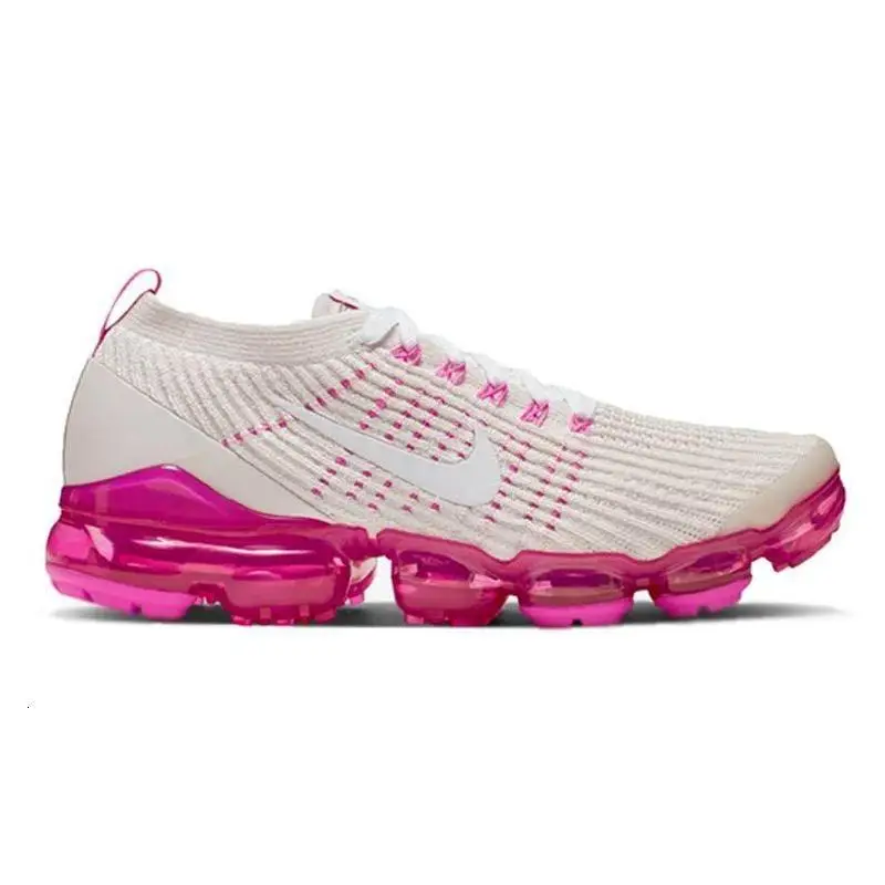 Nike Air VaporMax Flyknit 3 Phantom Laser Fuchsia Women's Sneakers shoes AJ6910-005 With Original Box