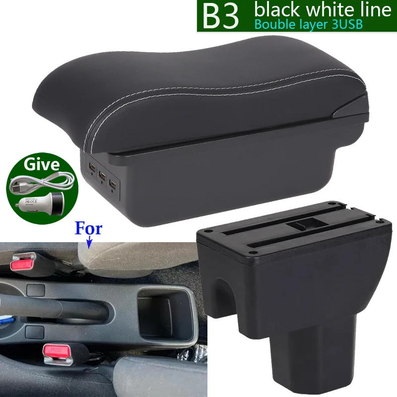 Voor SUZUKI Splash Armsteun Box Voor Suzuki Splash Auto Armsteun Auto Opbergdoos Arm Bracing verhogen Interieur Details Retrofit Deel - afbeelding 1