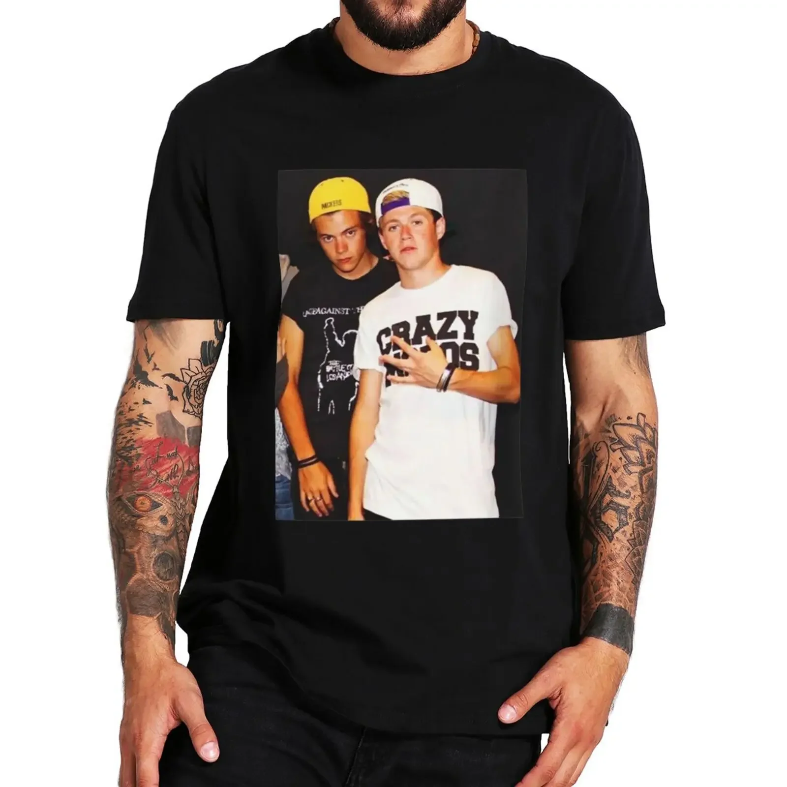 Unisex Funny T-Shirt  EU Size 100% Cotton Frat Narry T Shirt Harry And Niall Frat Boy my body my choice graphic t shirts