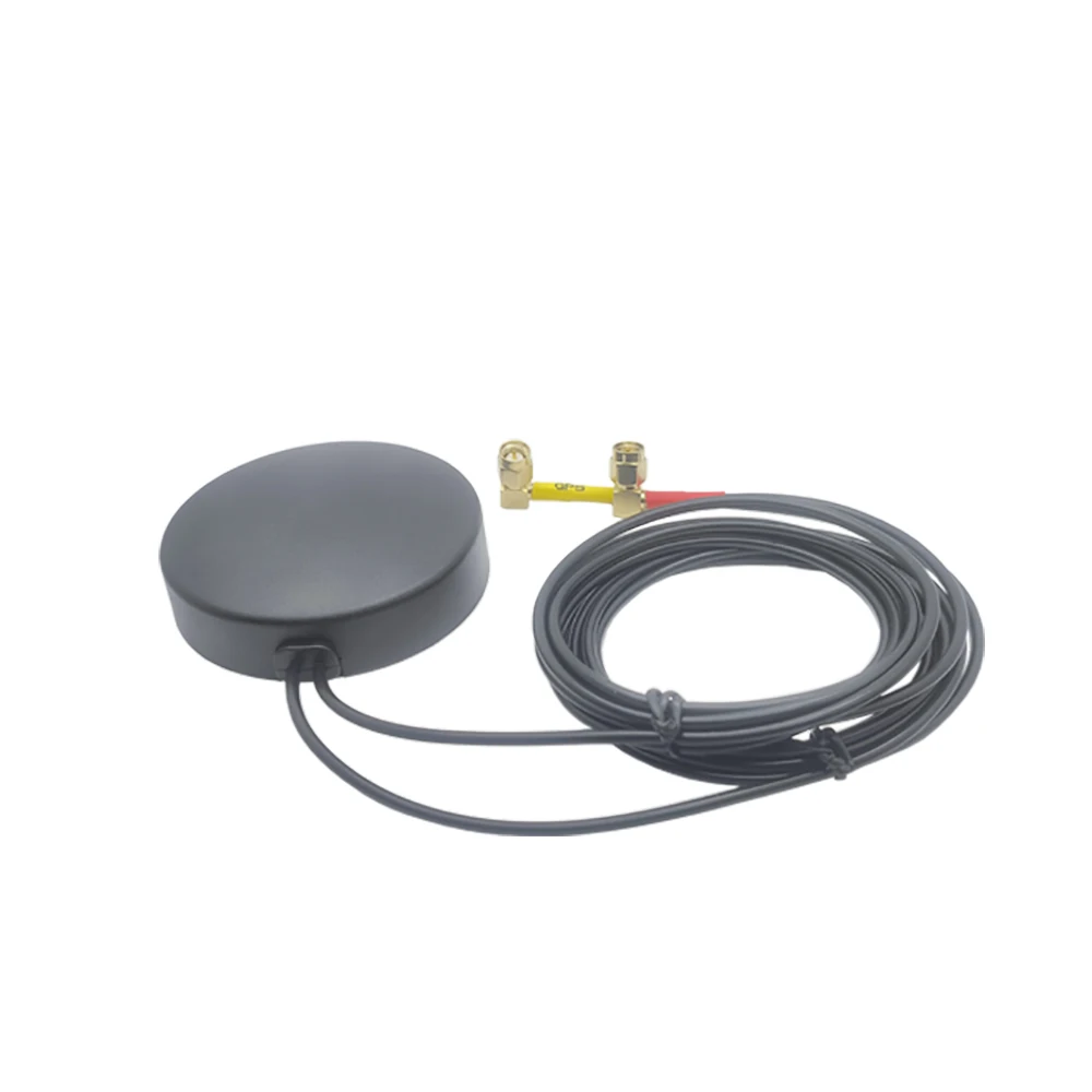 High Precision 4G Vehicle-Mounted Combined Antenna Navigation Positioning GPRS GSM Double Connector GPS External Antenna