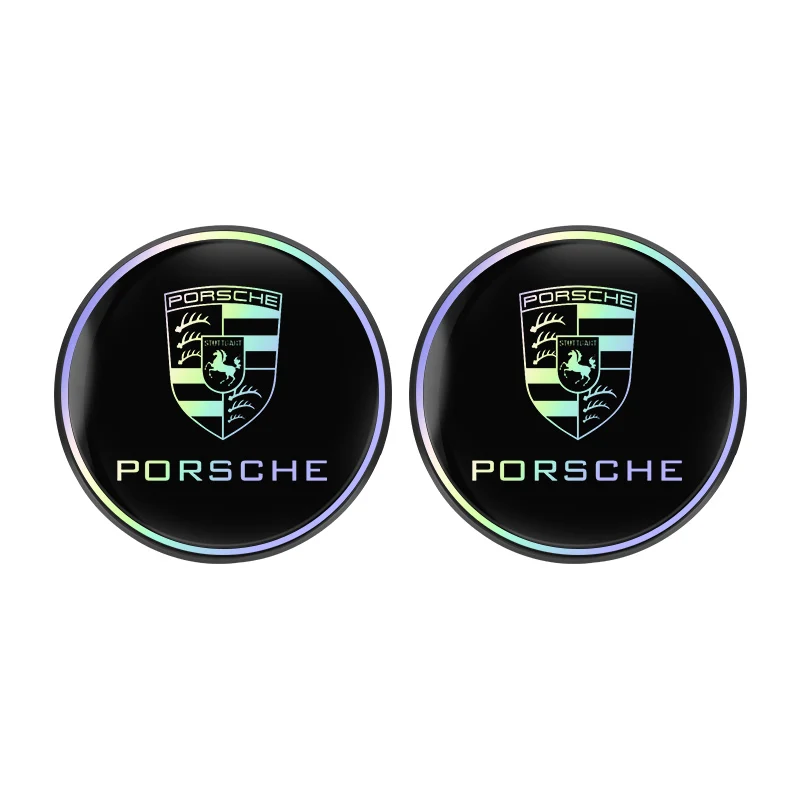 Posavasos láser para coche Porsche, alfombrilla con ranura para taza, soporte para bebidas, almohadilla para Cayenne Panamera Macan Boxster 911 Carrera-GT 928 Interior del coche