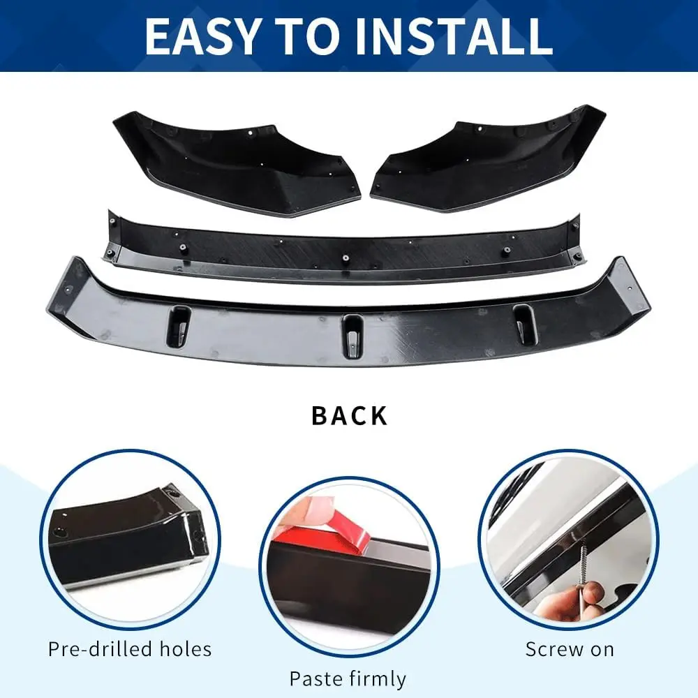 الجبهة حافة مصد السيارة لسيارات BMW X5 G05 2019-2023 M الرياضة سيارة الوفير المفسد الشفاه الحرس حامي السيارات بوديكيت الملحقات الخارجية