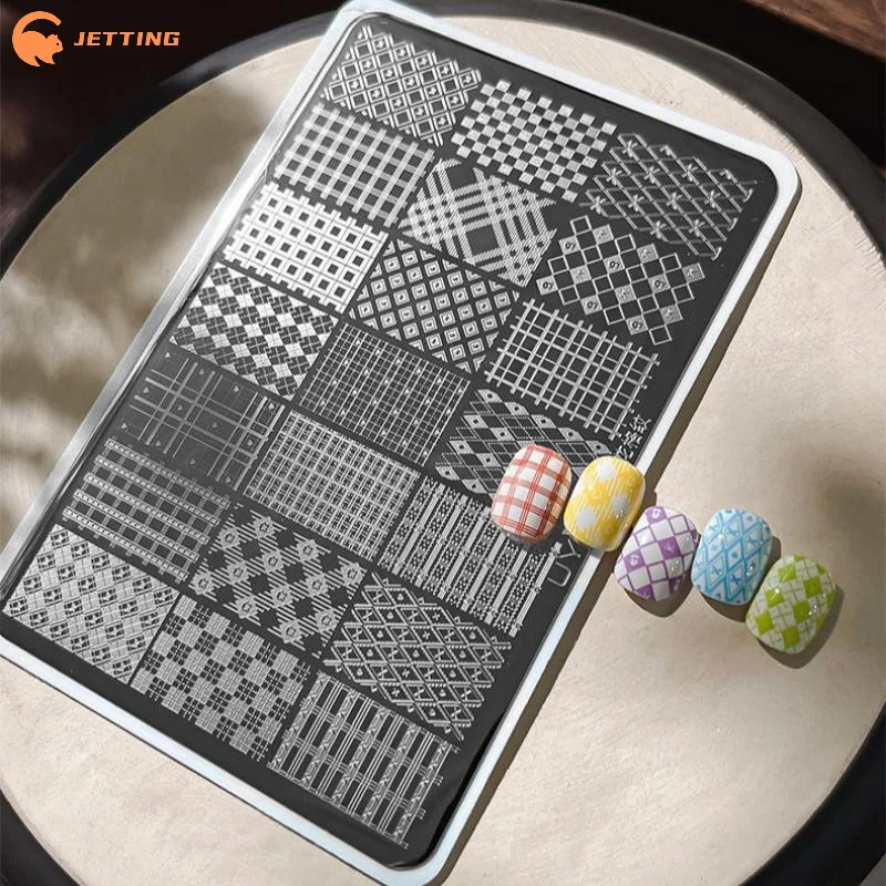Nail Art Elegant - (Nuovo) Eleganti Piastre per Stamping Unghie