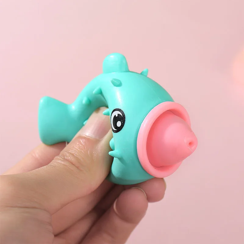 Anti-Stress Toy Fish Stick Out Their Tongues Toy Squeeze Fidget Toys Squishy Trick Pranks For Kids Adults Gift New Hot J195