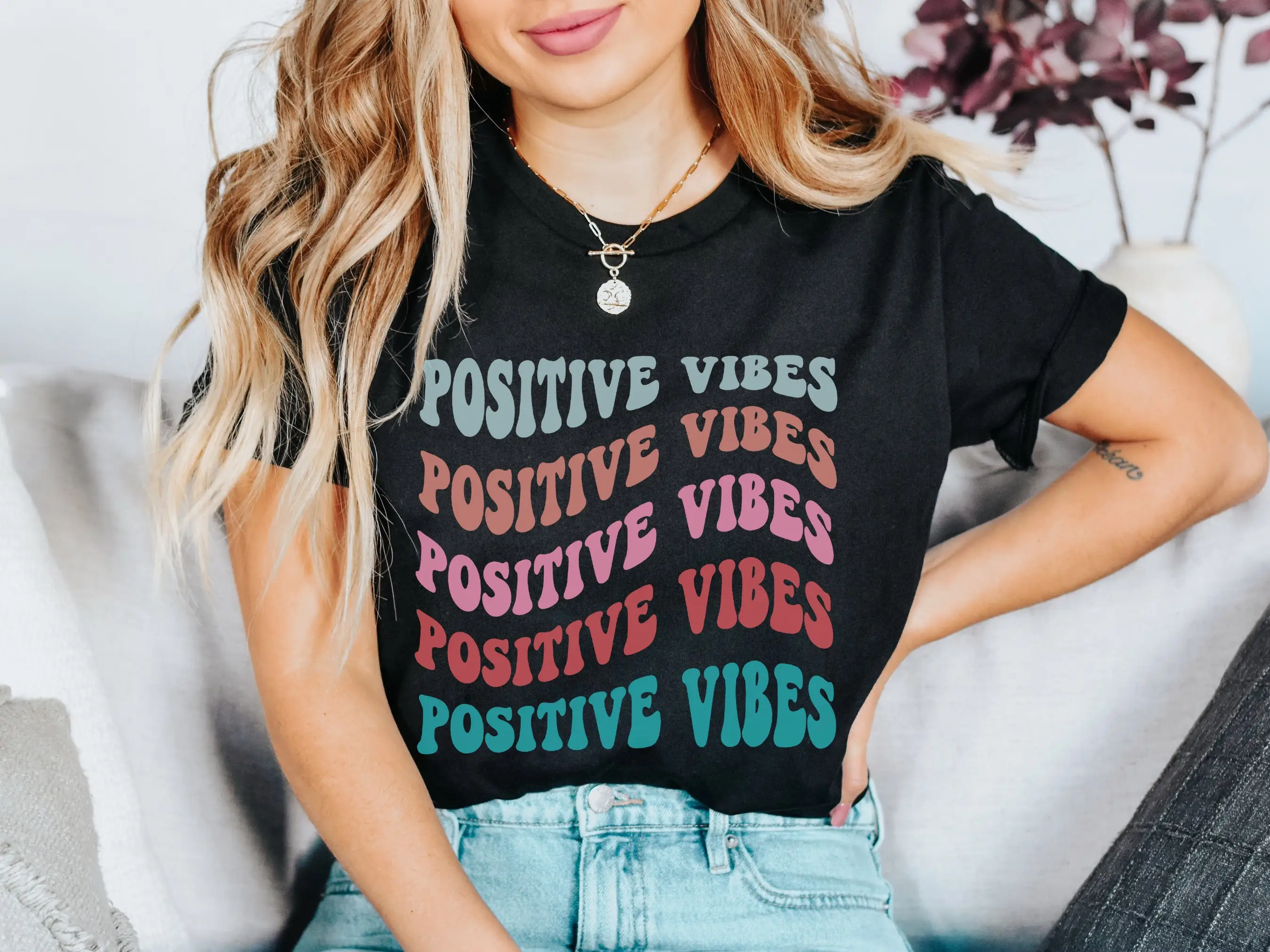 

Positive Vibes Ivf Shirt Transfer Day T Iui Tee Egg Retrieval Infertile Gift Good Only