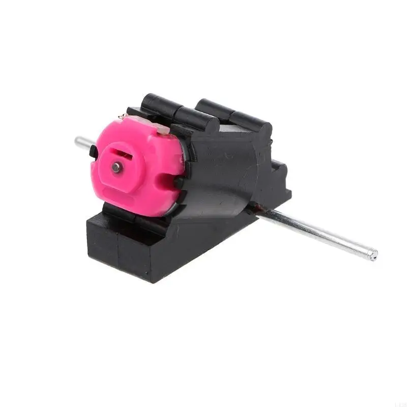 Double Shaft Bevel Gear Motor Suit Worm Reducer 3-6V DIY Parts L43B