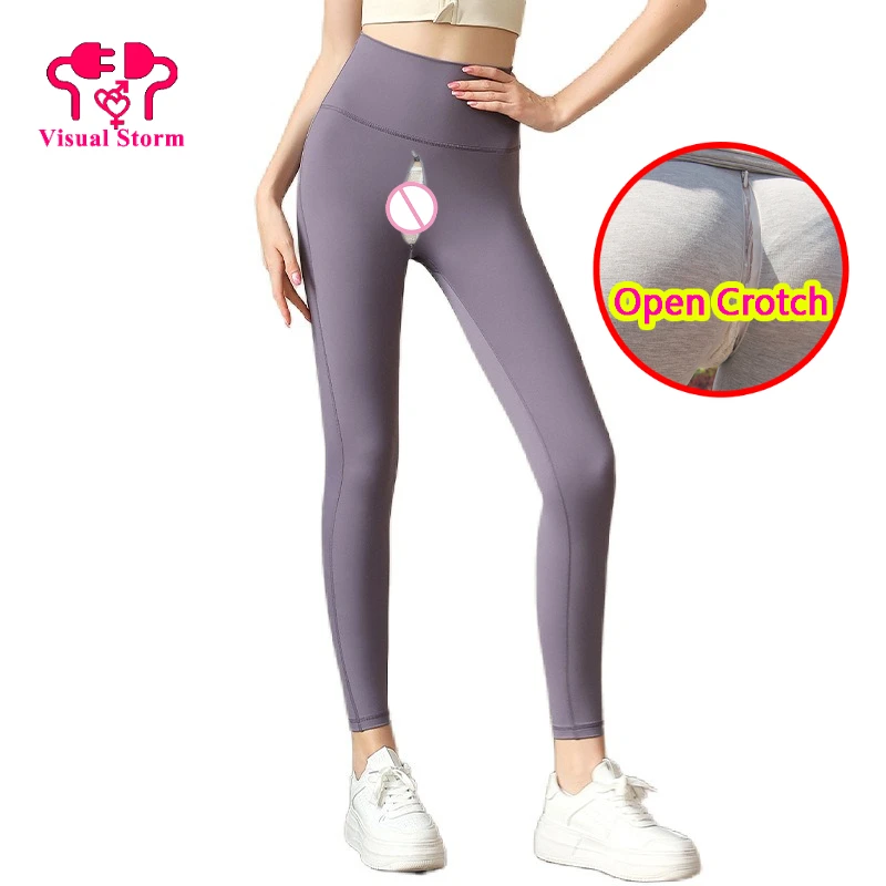 

Женские сексуальные леггинсы с открытой промежностью, невидимые молнии, шорты с вырезами, уличные сексуальные трусики, дышащие клубные колготки, трусики