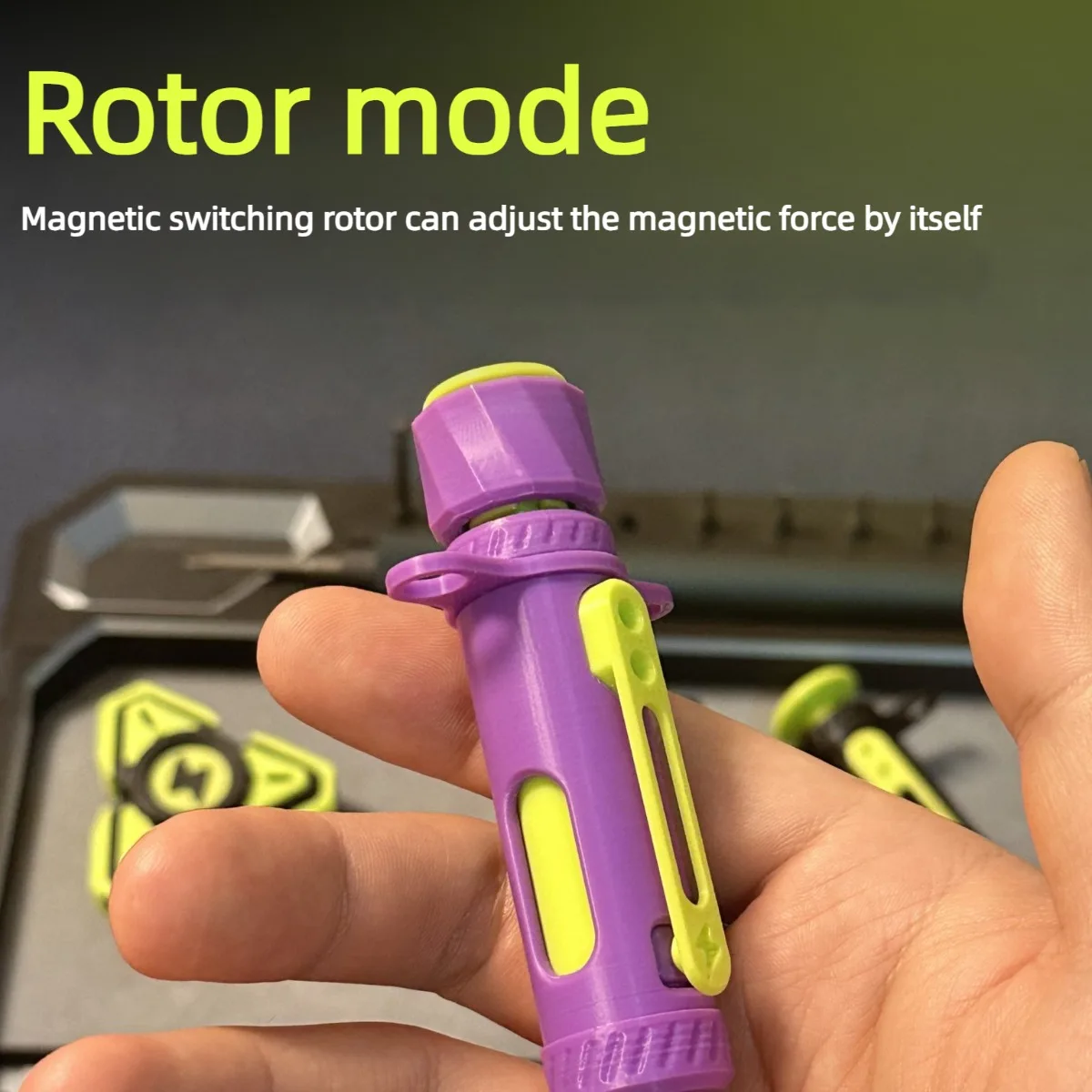 KEYI EDC قلم حقن حمض الهيالورونيك على شكل قلم دوار للضغط والضغط لعبة تخفيف الضغط على الأصابع