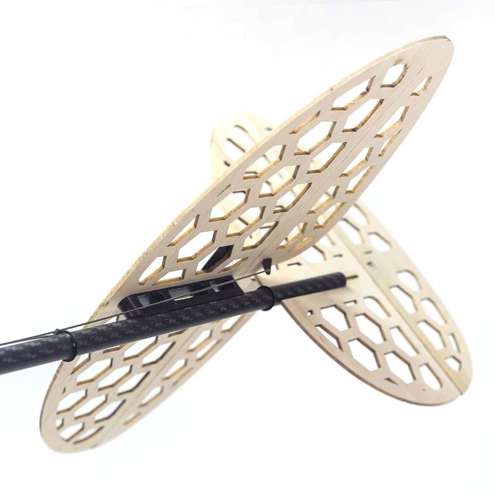 Zestaw do samodzielnego montażu samolotu drewnianego zdalnie sterowanego, rozpiętość skrzydeł 120 cm, długość 91 cm, dla dzieci, z zestawem folii.