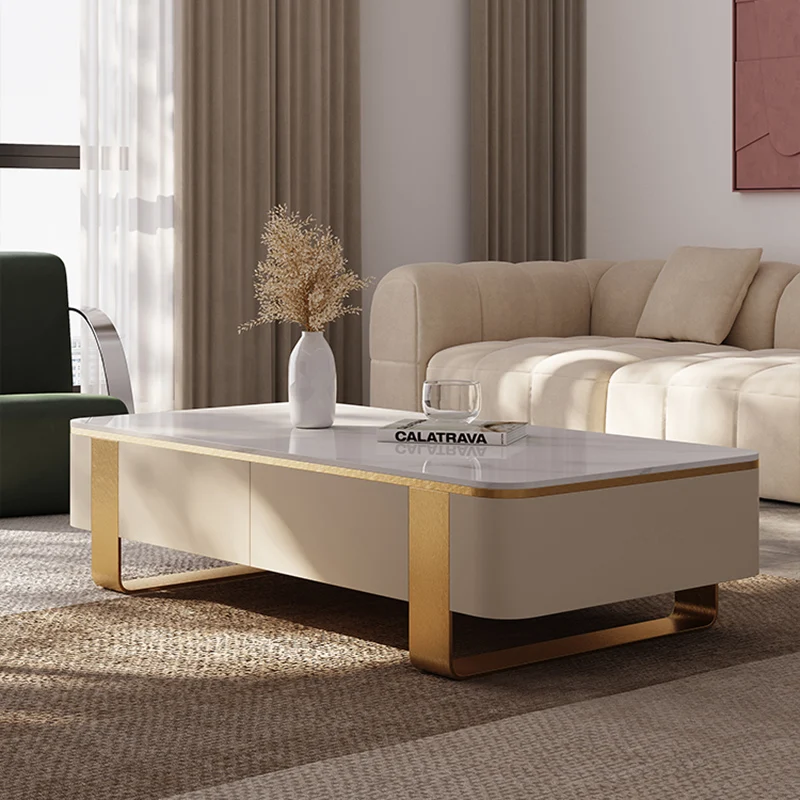 

Square Nested Coffee Tables Living Room Luxury Auxiliary Dressing Coffee Table Console Hall Tv Table Basse Pour Salon Tables