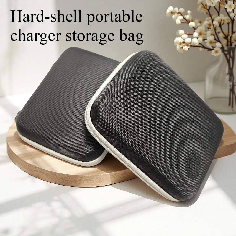 2.5-inch Hard Drive Case Portable Power Bank Case EVA Headphones Storage Case Storage Box Hard Shell Power Bank Storage Case