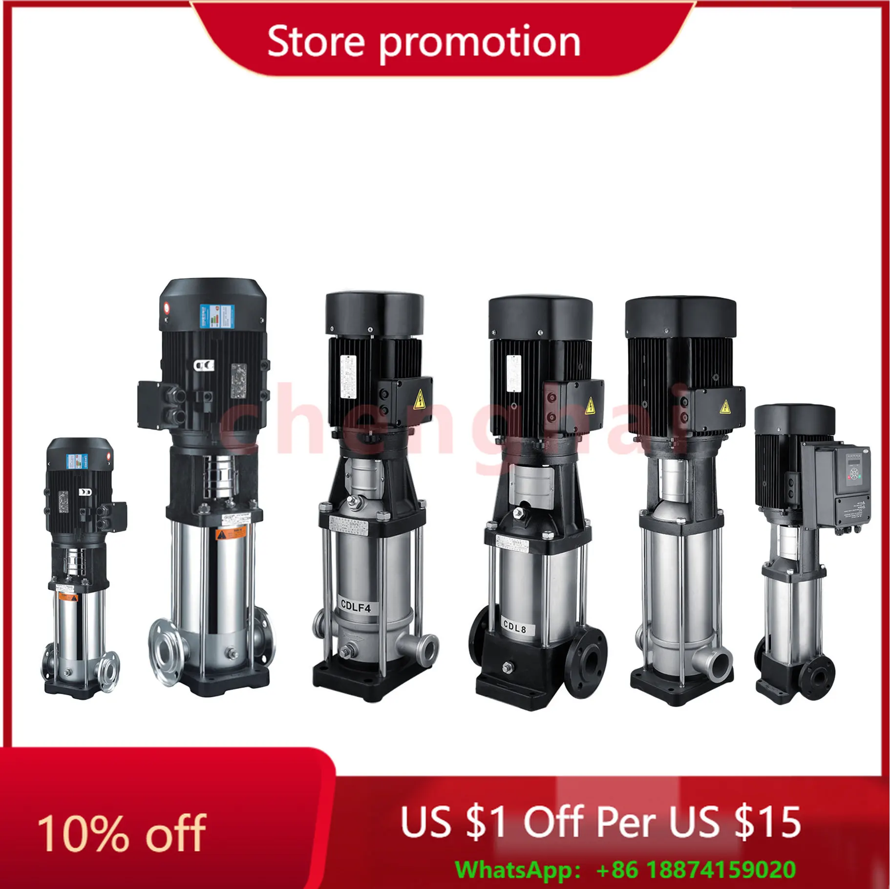 

China Made High Quality Good Price Constant Centrifugal Pressure 220V Water Pump