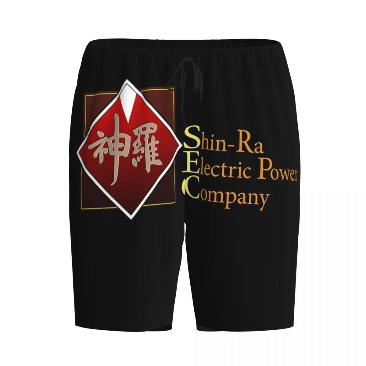 

Мужские шорты-пижама Custom Shinra Final Fantasy 7, брюки для сна, домашняя одежда, нижняя часть комплекта для сна