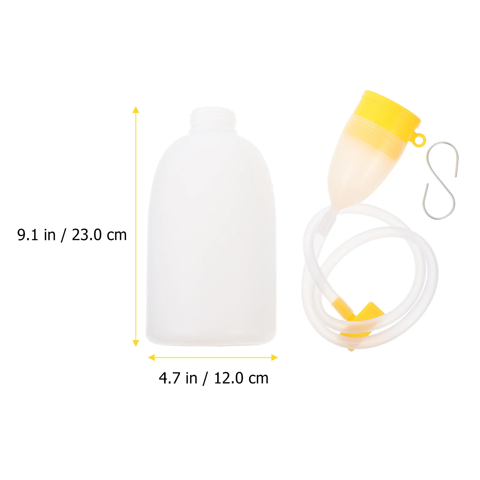 

Thickened Urinal Pot Large Capacity Plastic Chamber Pot For Elderly Patient Disabled Lightweight Pee Bottle Bedridden Use