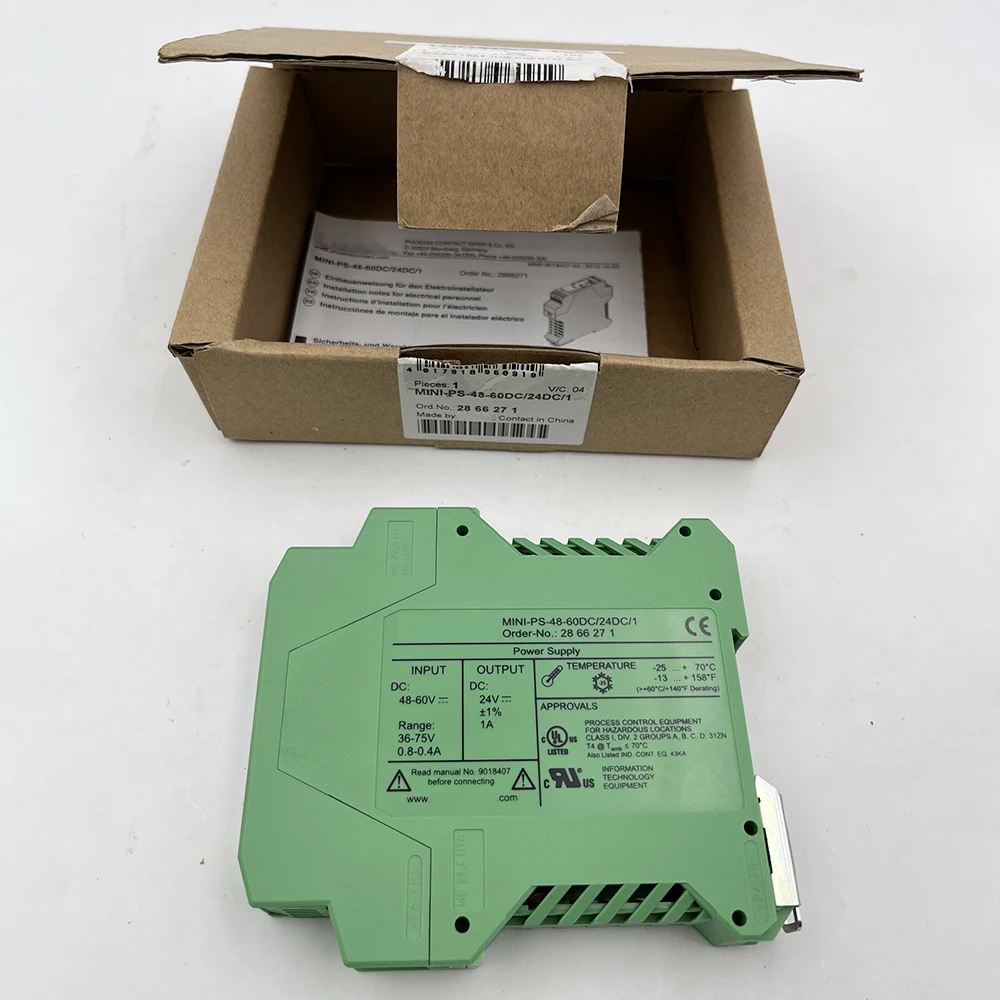 Untuk Phoenix MINI POWER DC/DC Converter Power Supply MINI-PS-48-60DC/24DC/1- 2866271