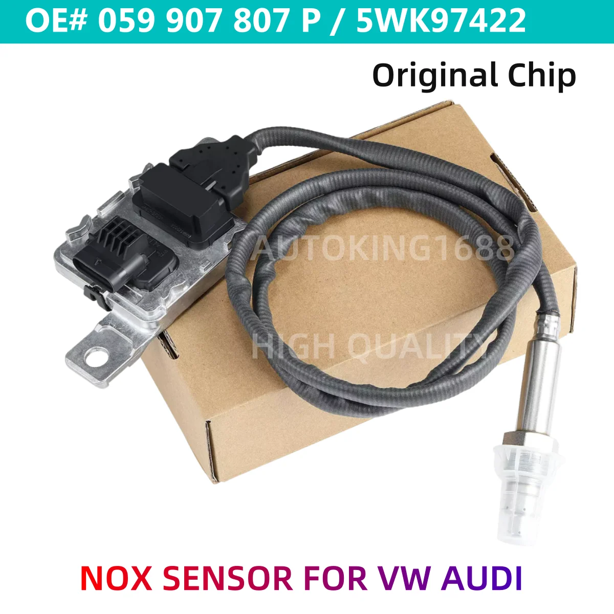 High Quality NEW Nox Sensor 059907807P 5WK97422 Nitrogen oxygen Fits for Audi Q5 VW Amarok