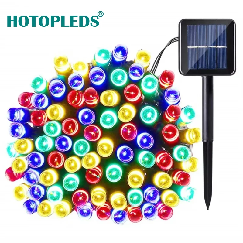 

Solar String Light Fairy Garden Waterproof Outdoor Lamp 6V Garland For Christmas Xmas Holiday Party Home Decoration