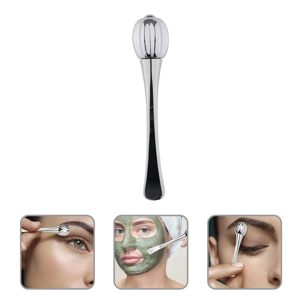 

Cream Stick Massager Roller Portable Zinc Alloy Skincare Tool Reduce Dark Circles Eye Fatigue Relief Women Makeup Accessory Eye