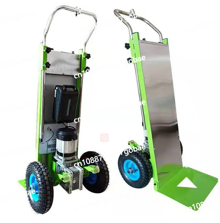

Hand-held climbing machine Up and down stairs Pull goods Electric load climbing machine Handling trolley