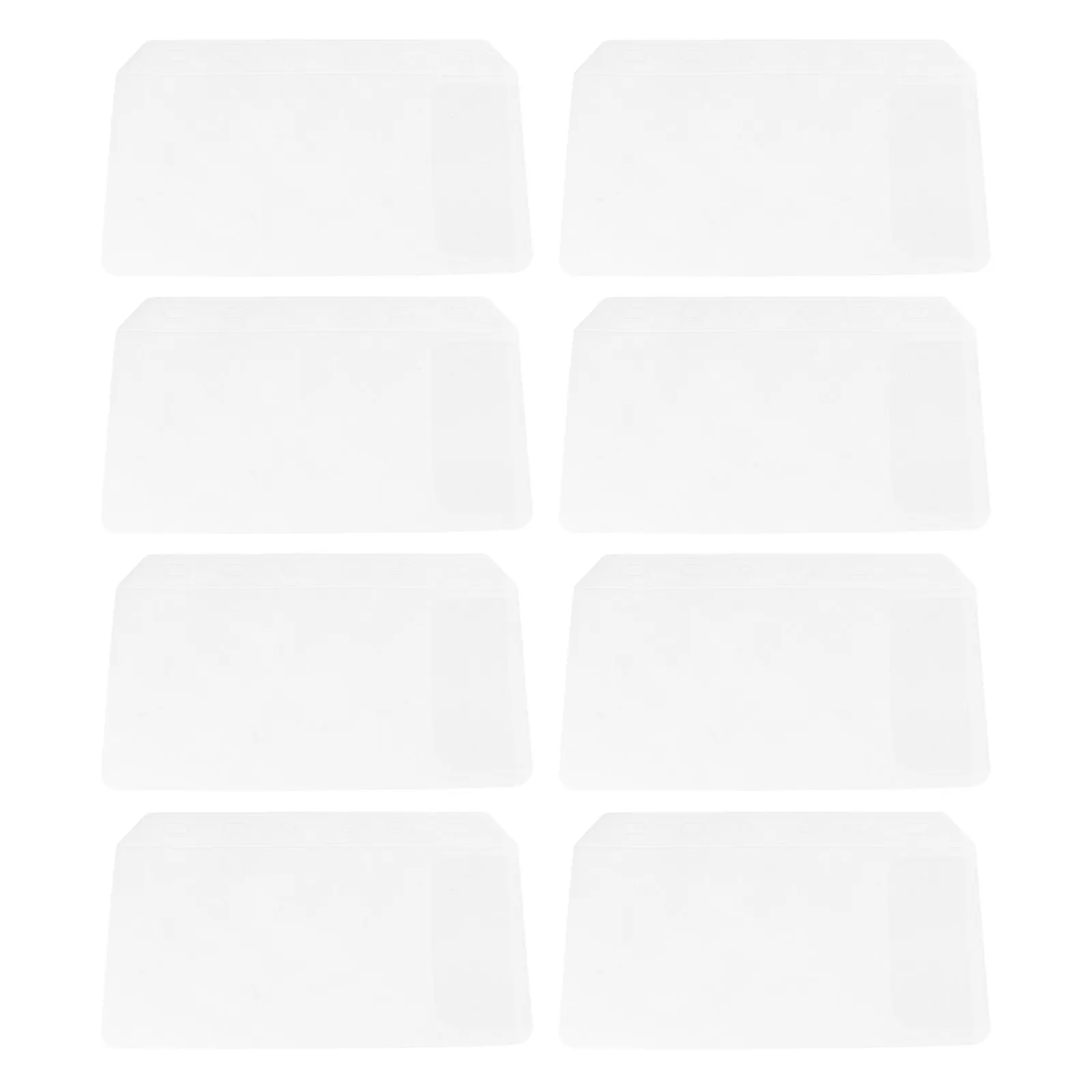 

20Pcs Binder Storage Bag Punched Pockets A7 Size Transparent PP Material Photo Card Sleeves Document Protection Organizer File