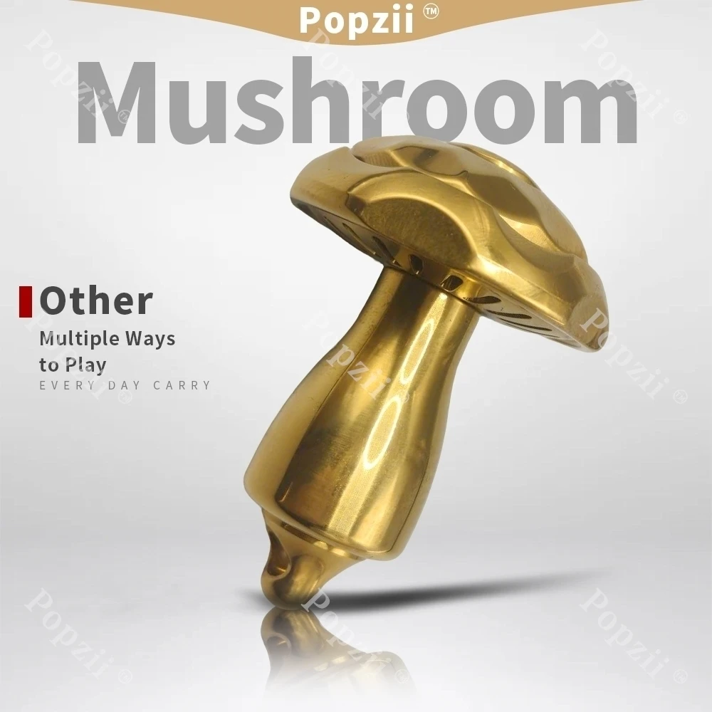 Enlace dorado, múltiples formas para jugar, seta mecánica, Fidget Spinner, adorno de escritorio EDC, juguete para aliviar el estrés, adorno de mesa