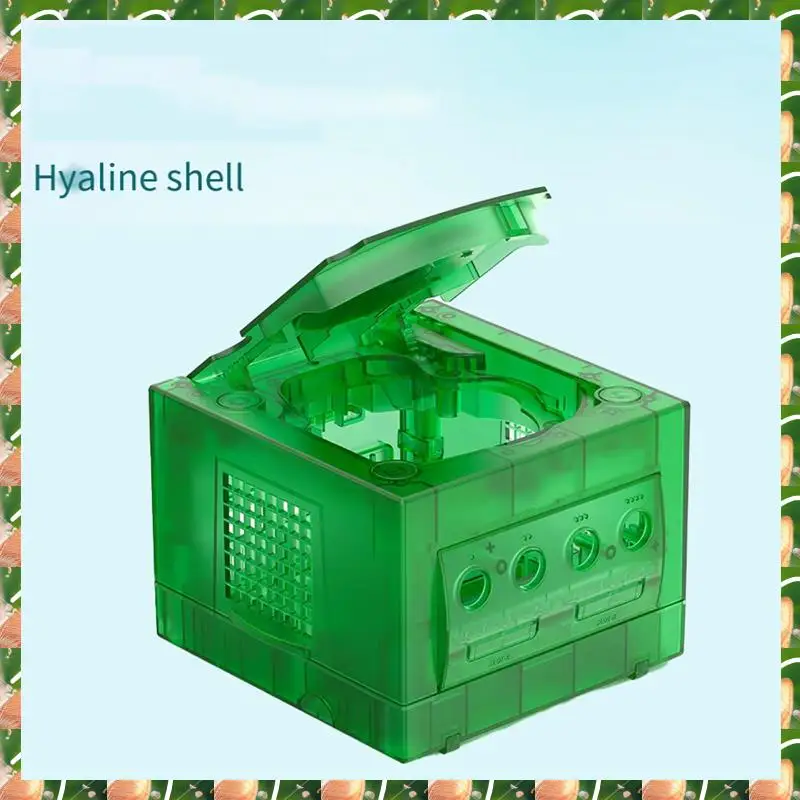 

JAJA Transparent Replacement Case For Gamecube Console For DOL-001 & DOL-101 Models Retro Gaming Accessory