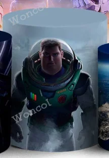 Фон с кругом на день рождения Базз Лайтер «История игрушек» на день рождения, детский душ, фон Базз Лайтер, крышка цилиндра, реквизит «История игрушек»