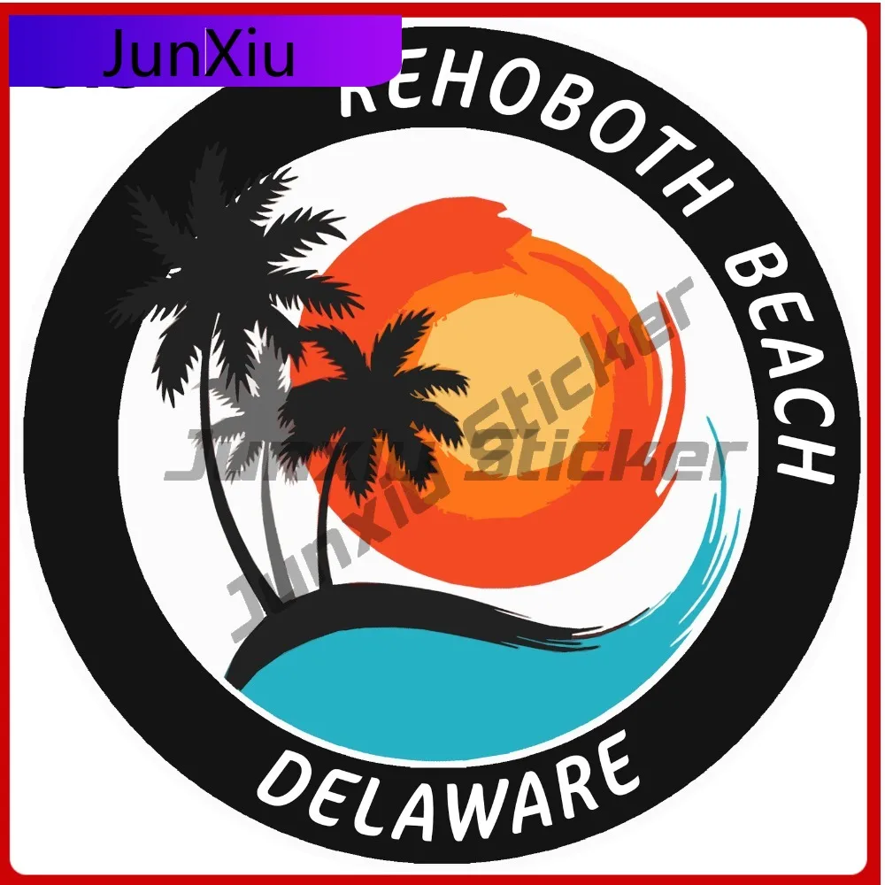 

Rehoboth Beach Delaware Truck Graphics Sticker Decal Cute Waterproof Vinyl Accessory Car Laptop Window Bumper