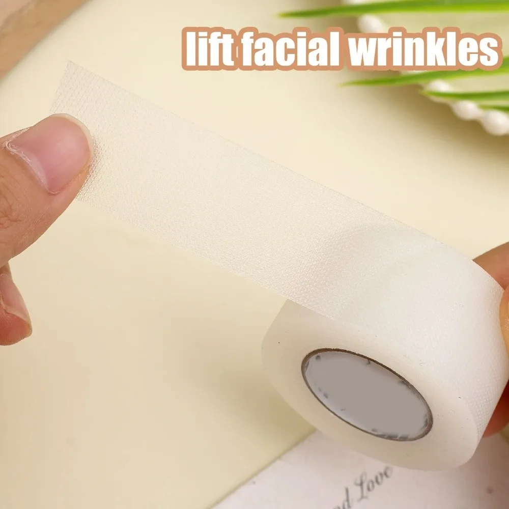 Neues 8M/Rolle PE Gesichtstape Professionelles Lifting-Tape gegen Falten Doppellid-Tape Schönheits-Make-up-Tool Transparentes Cosplay-Make-up-Tape – Detail 6