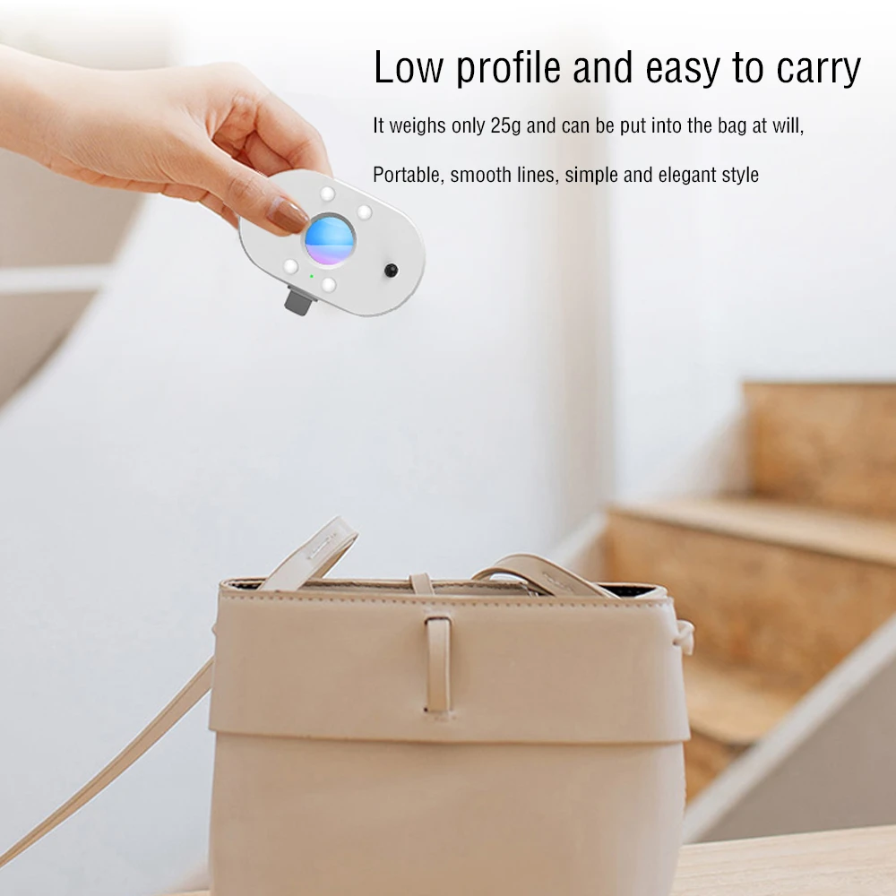 محمول مكافحة كاميرا الأشعة تحت الحمراء للكشف عن يده المضادة للبيرس كاشف مكتشف لفحص الثقب والكاميرات