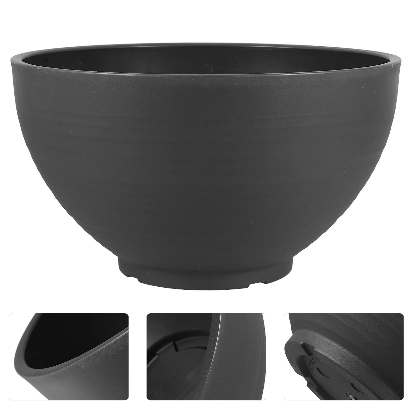 

Круглый гидропонный горшок-чаша из смолы для водных растений, легкий в уходе, плавающий контейнер для растений для декора дома и сада