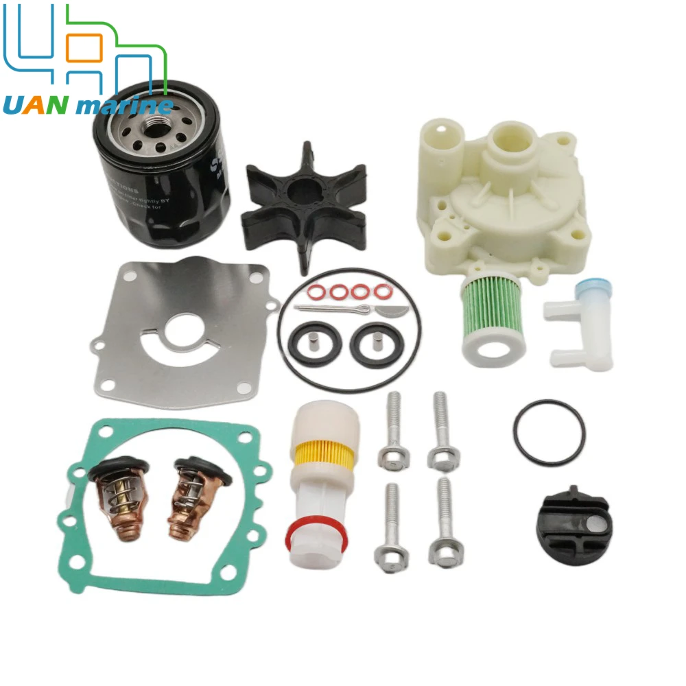 61A-W0078 200HP 225HP F200A F225A 100 Hours Outboard Maintenance Service Kit for Yamaha Motors 68V-13915 67F-12411-01