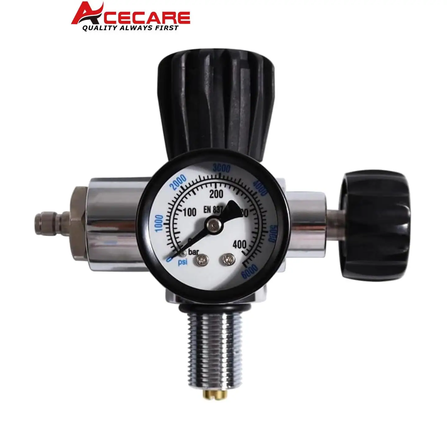 ACECARE 300bar 4500Psi Fill Station HPA Adapter Cylinder High Pressure Charging Diving Station Scuba Tank M18x1.5