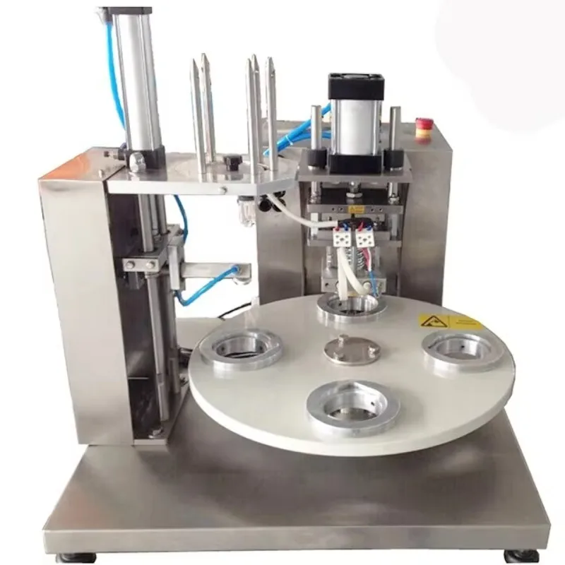 CH-1 semi-automatic filling plastic cup tray sealing machine