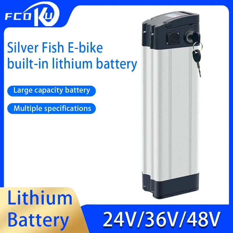 

new 48V 10Ah rechargeable lithium battery,for to replace the battery of Silver fish folding bicycle electric vehicle