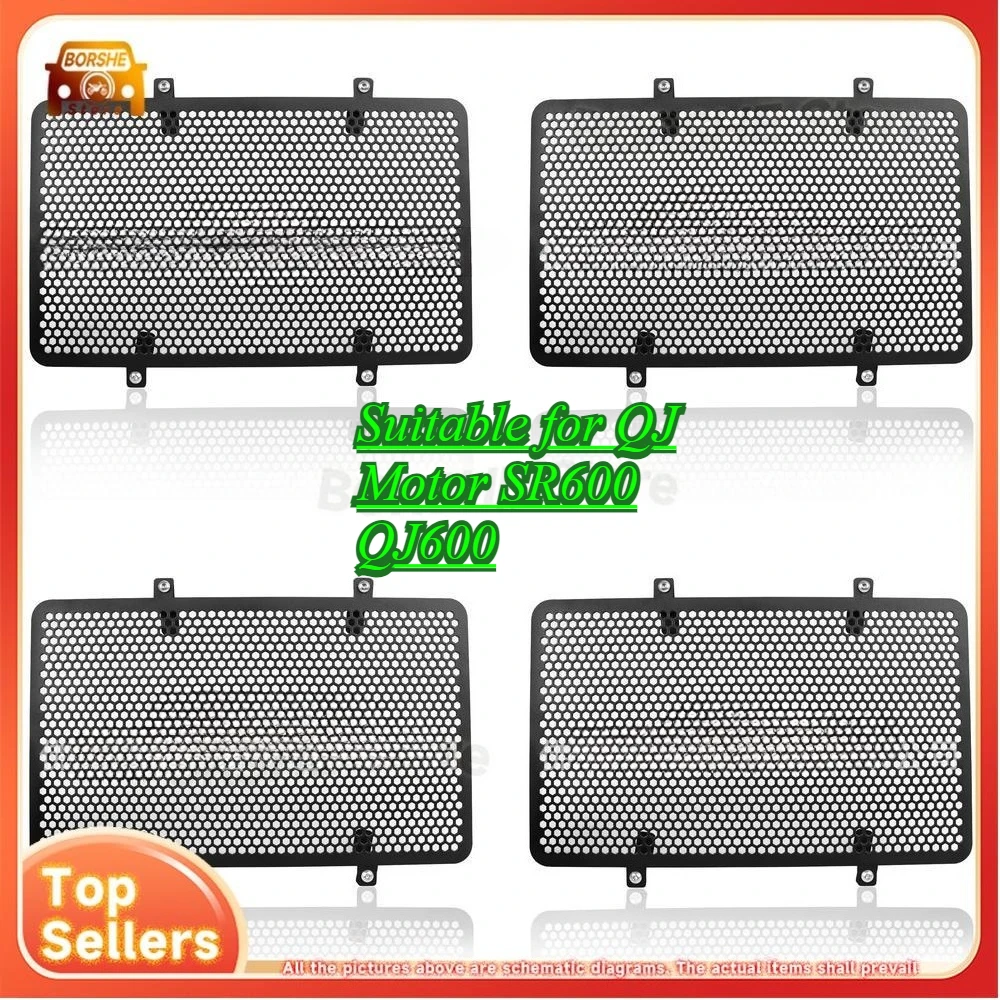 

Suitable for QJ Motor SR600 QJ600 Radiator Guard Mesh Water Tank Protection Net Radiator Insect Screen Modification