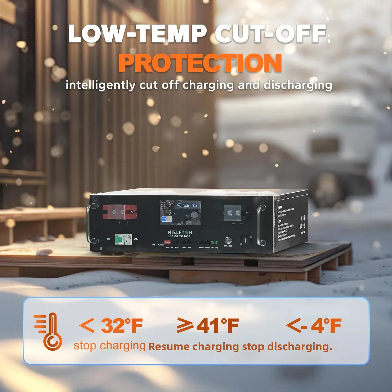 بطارية LiFePO4 48 فولت 100 أمبير في الساعة 5 كيلو وات في الساعة 51.2 فولت 100 أمبير 120 أمبير 200 أمبير 300 أمبير 400 أمبير 600 أمبير بطارية ليثيوم من الدرجة أ خلايا 6000 + دورة PL مخزون الاتحاد الأوروبي #3