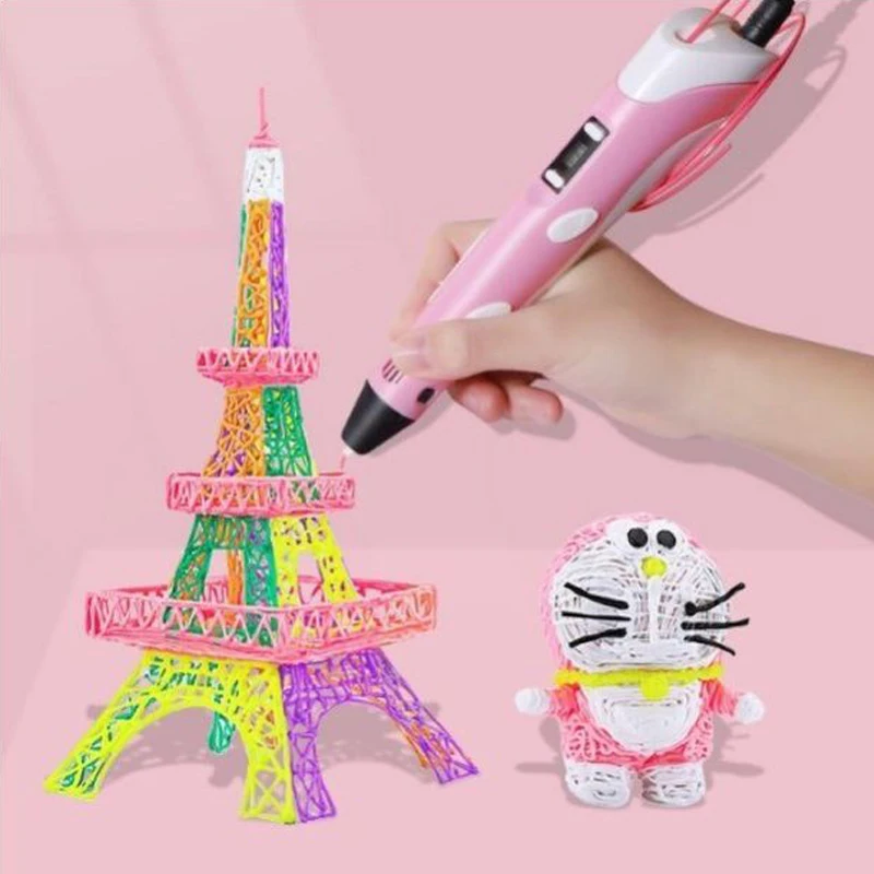 3D Pen DIY 3D Printer Pen Drawing Pens 3d Printing Gifts for Kids With Filament Christmas Birthday Gift Toys